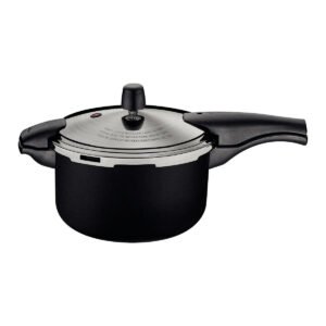 Panela de Pressão Tramontina Vancouver Effect Preto 24 cm 6 L