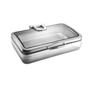 Rechaud Tramontina com Tampa Basculante e Cuba GN 1/1 9,06 L