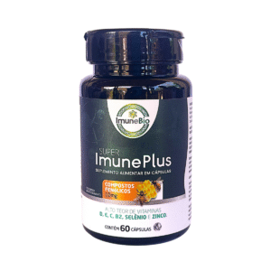 Super Imune Plus - 10 mg Própolis + Vitaminas e Minerais Essenciais Premium - 60 Caps