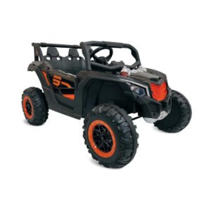 UTV (Preto) R/C Elétrico 12V - Robusto e Inovador