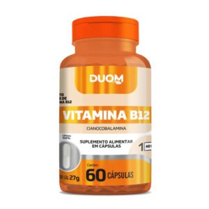 Vitamina B12 60cps (1 ao dia) Duom