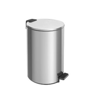 Lixeira com Pedal Tramontina Aço Inox com Balde Interno 20 L