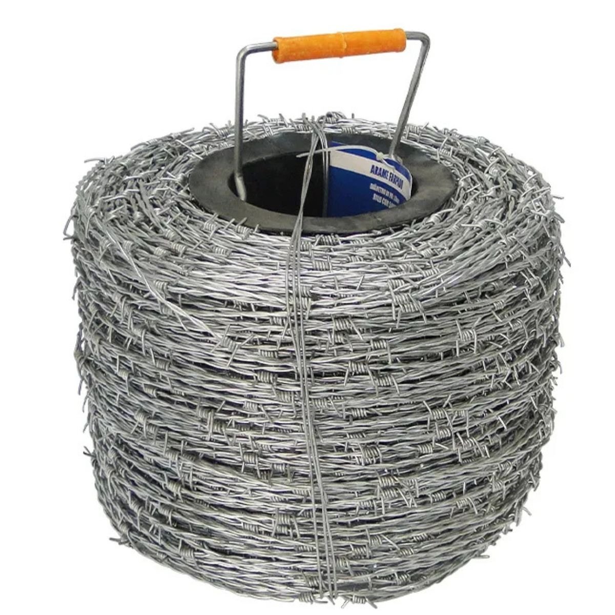 Arame Farpado Zincado Fio 18 Duplo Entrelaçado 250 Metros