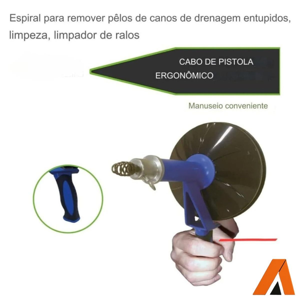 Máquina Desentupidora 7m Profissional Manual - Guepar - Imagem 5