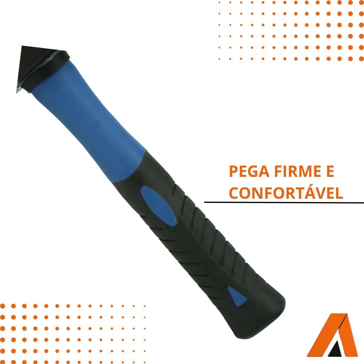 Marreta Cabo Fibra 2kg Forjada Profissional - Guepar - Imagem 4