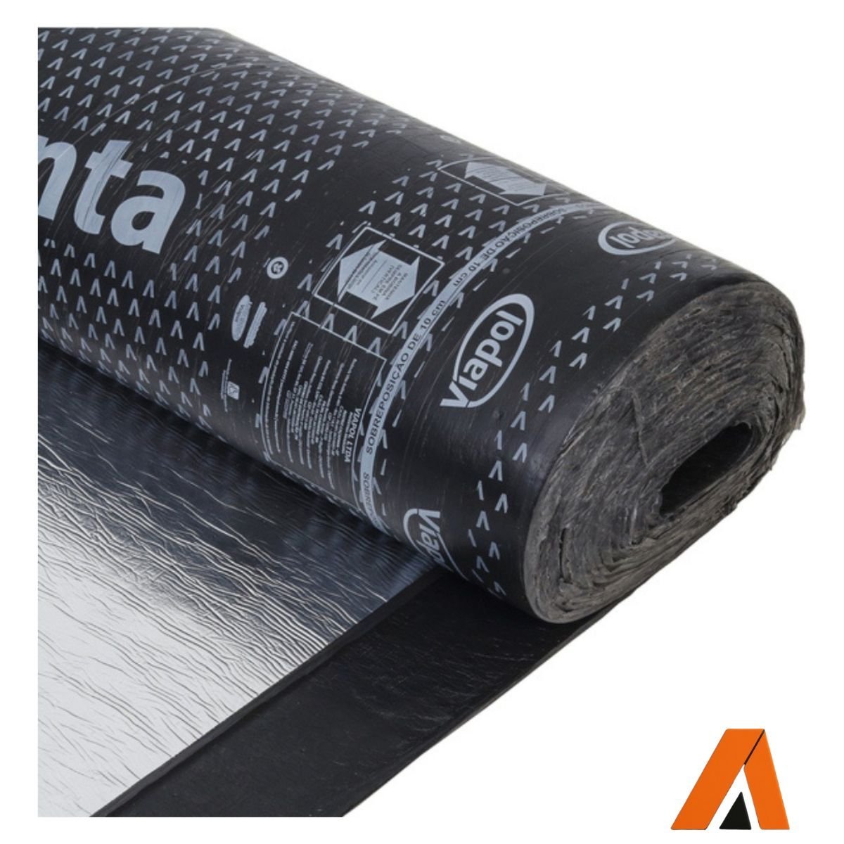 Manta Asfáltica Viapol Vitmanta Alumínio 3mm Rolo de 10m2