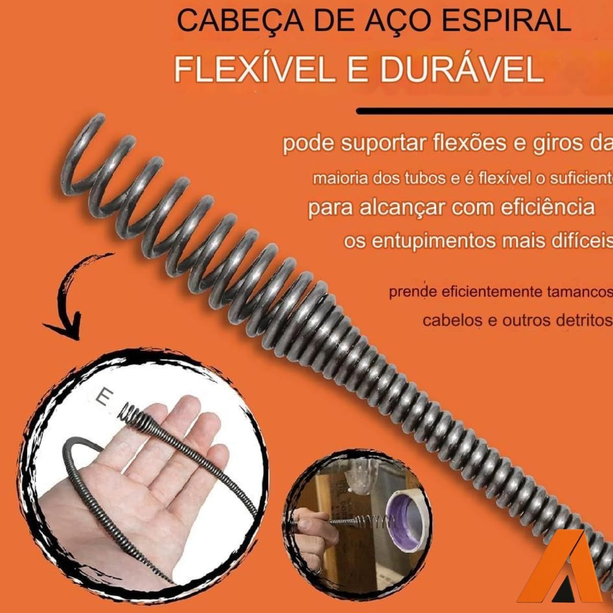 Máquina Desentupidora 7m Profissional Manual - Guepar - Imagem 7