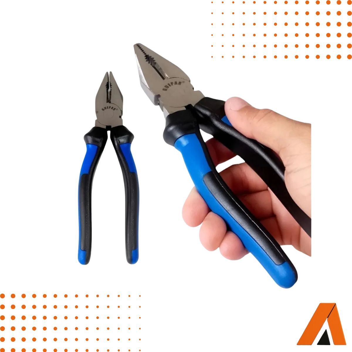 Alicate Universal 8 pol. Isolado - Guepar - Imagem 2