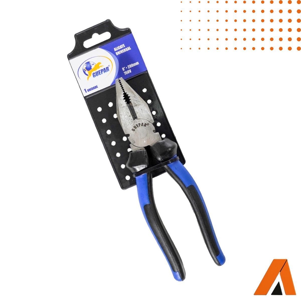 Alicate Universal 8 pol. Isolado - Guepar - Imagem 7