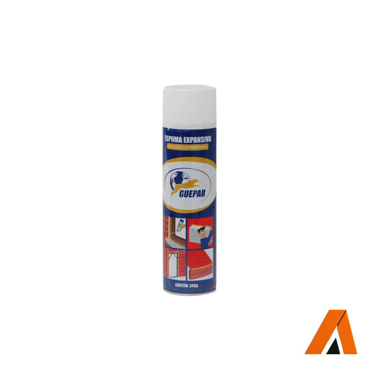 Espuma Expansiva 500ml para Vedação Portas Janelas - Guepar