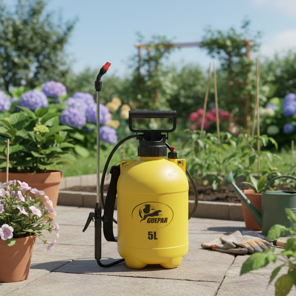 Pulverizador Manual Pressurizado 5 Litros Multiuso Guepar - Imagem 3