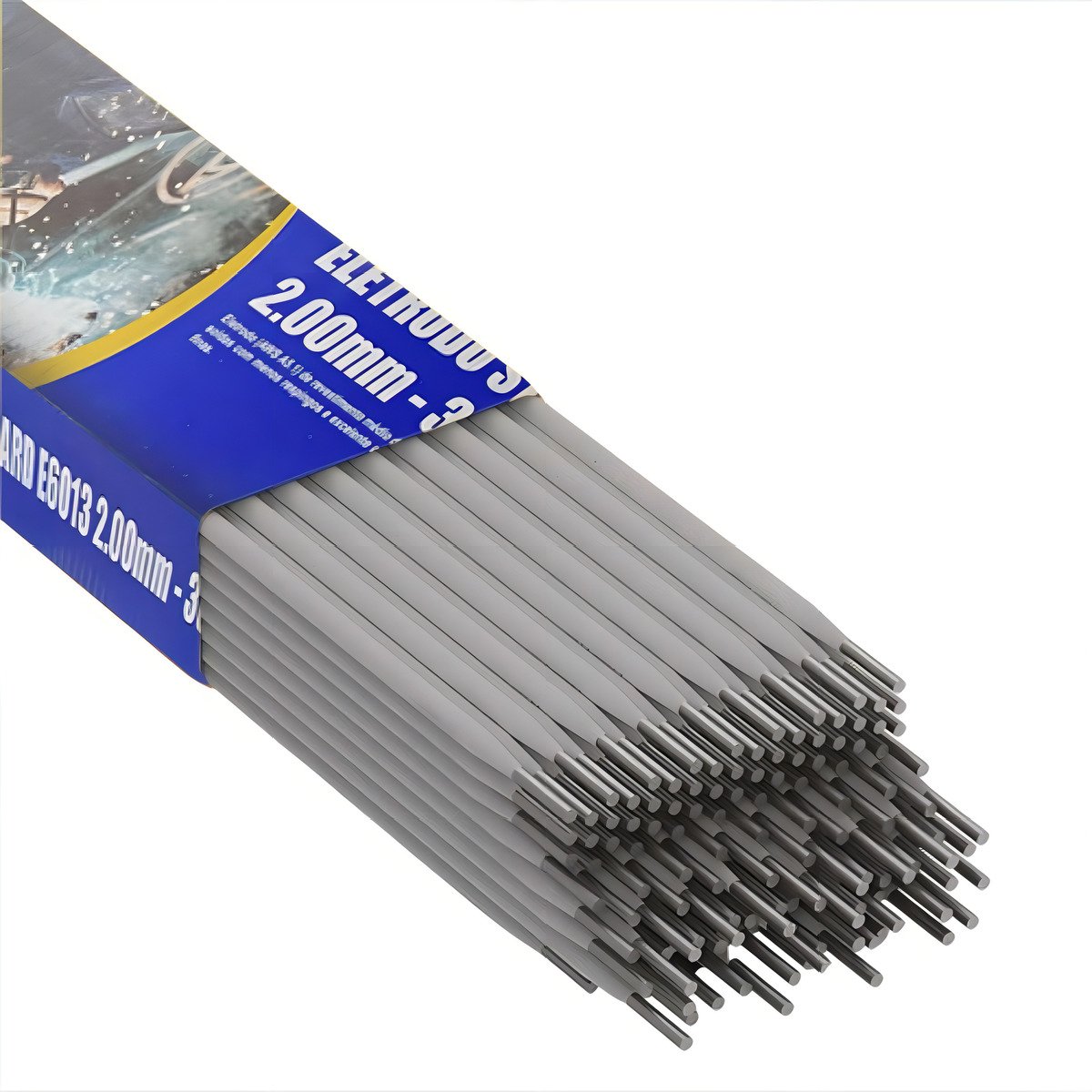 Eletrodo Serralheiro 6013 Fino 2,00mm Com 2,50kg - Imagem 2