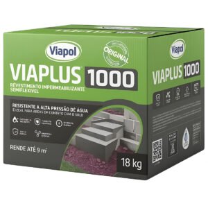 Viaplus 1000 Impermeabilizante Cimenticio Viapol 18kg