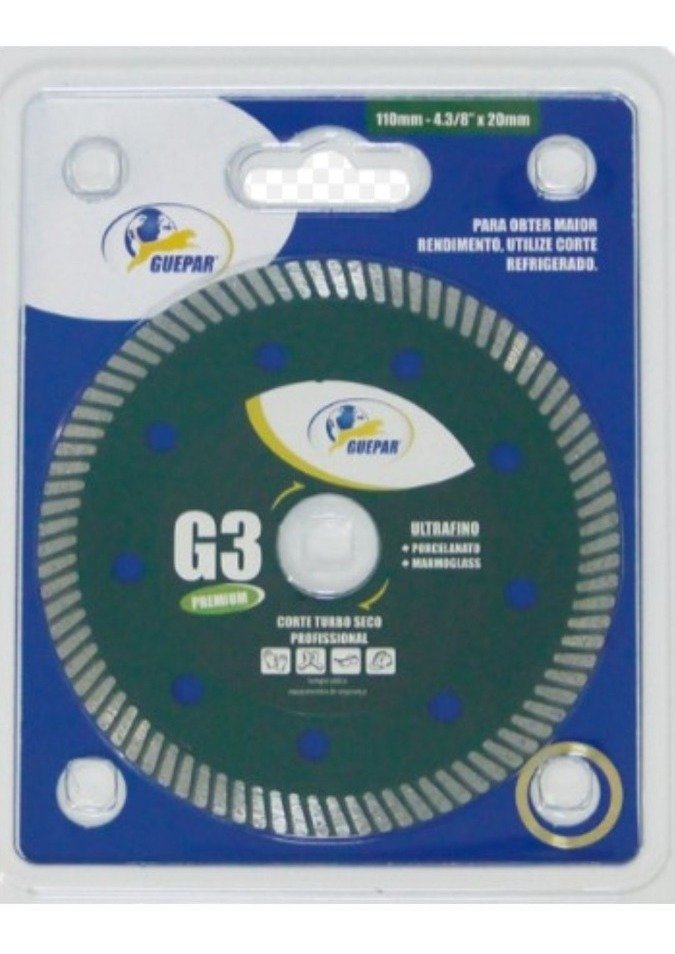 Discos Corte Porcelanato G3 - Ultrafino Corte a Seco Prof