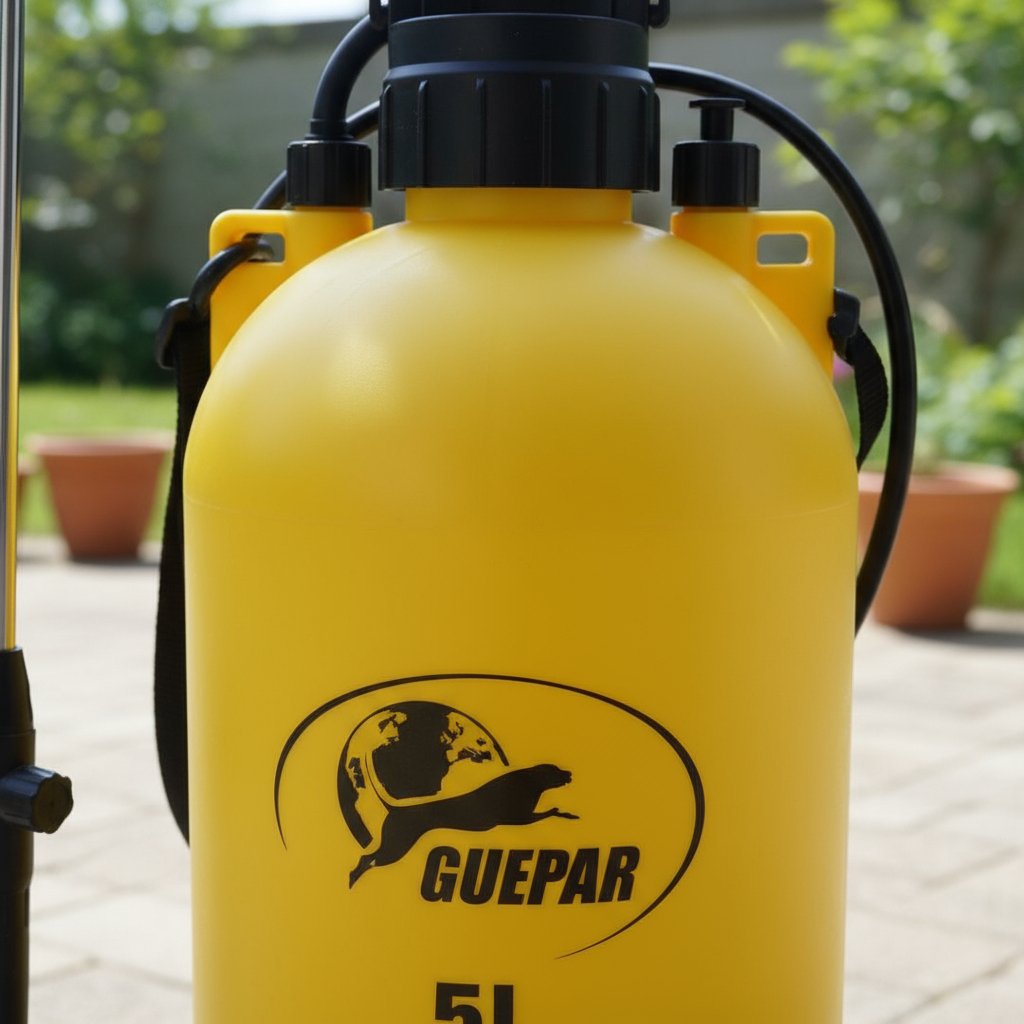 Pulverizador Manual Pressurizado 5 Litros Multiuso Guepar - Imagem 7