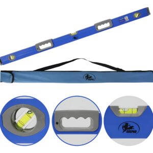 Nível De Alumínio Régua 1 Metro Reforçado Imã Profissional