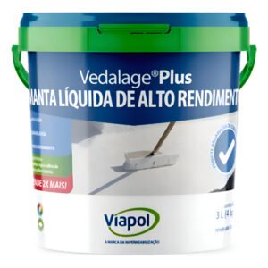Manta Líquida Viapol Vedalage PLUS Branco 4kg