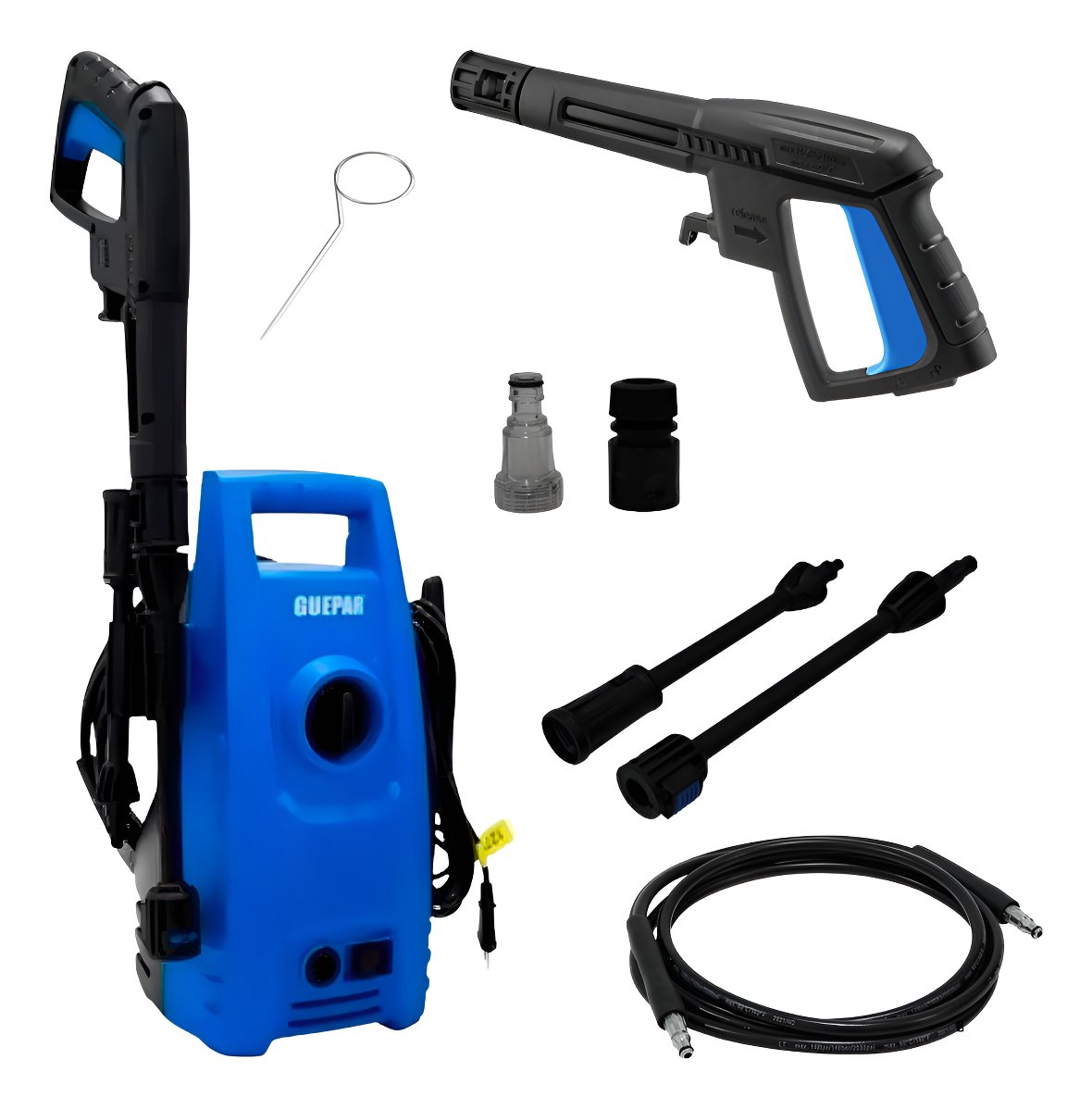 Lavadora Guepar Alta Pressão 1300 Libras Azul-marinho