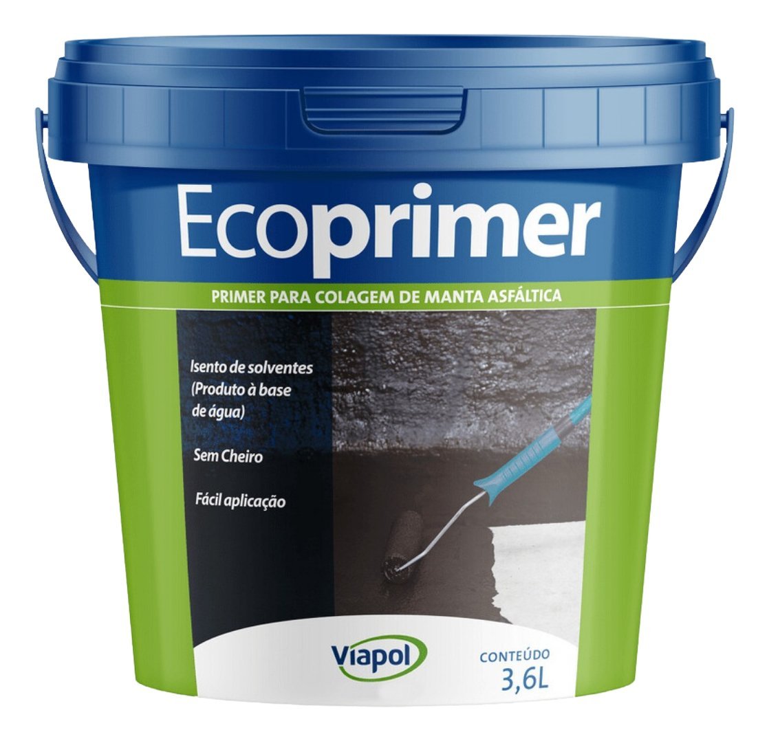 Primer Base Água - Eco Primer - Viapol 3,6 lt