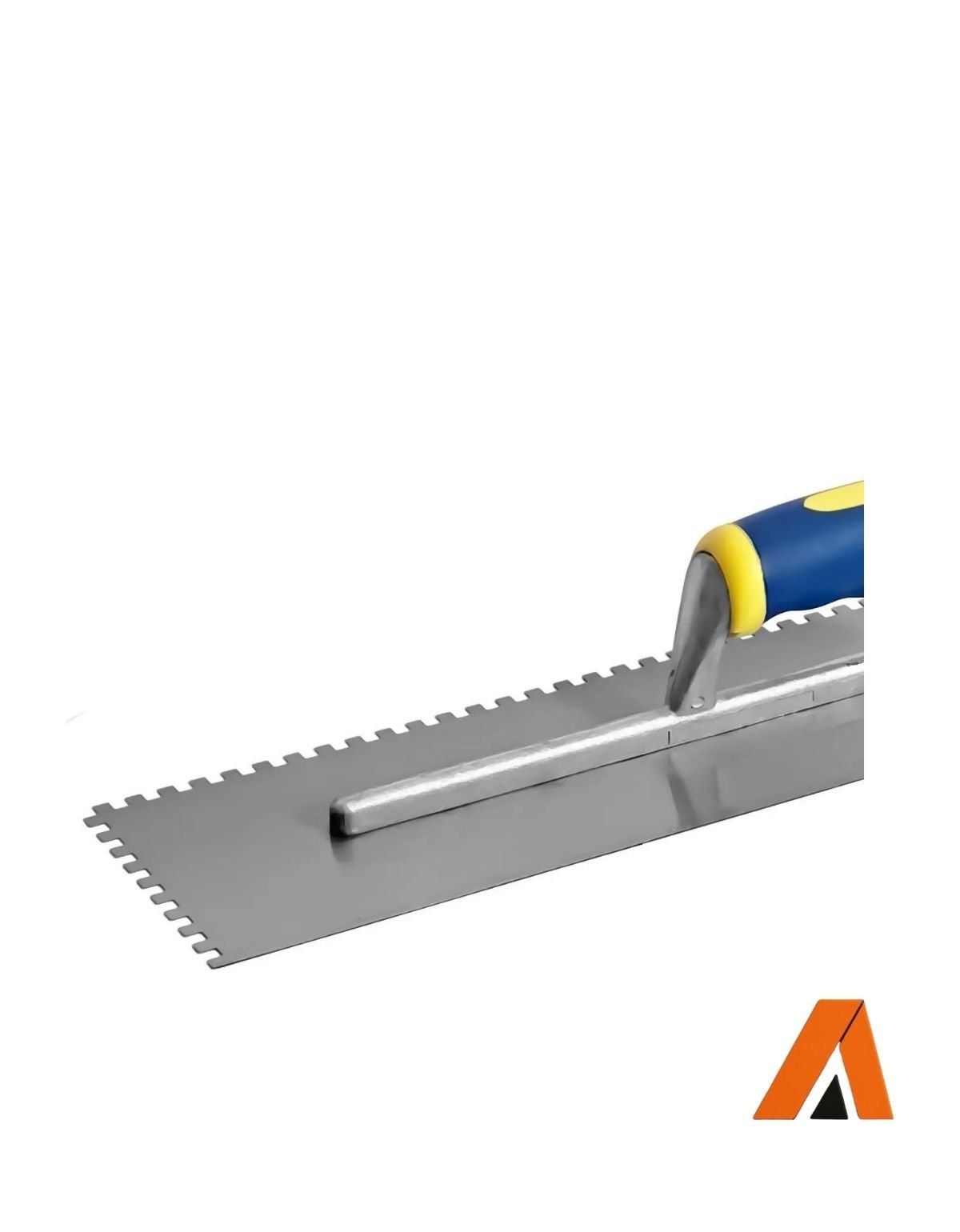 Desempenadeira Profissional De Aço, Dentada, 12 X 48 Cm - Imagem 4