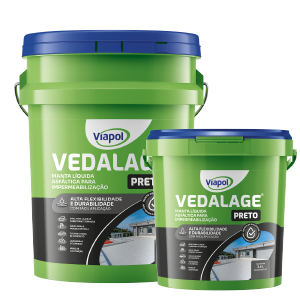 Manta Líquida Viapol Vedalage Preto 18 LT - Imagem 2