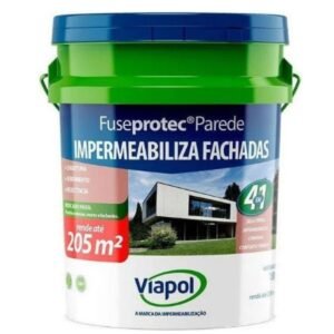 Tinta Impermeabilizante Fuseprotec Parede 18l Viapol - 205m²