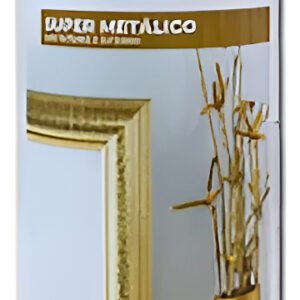 Tinta Spray Super Metálico Cromado Gueparcolor 400ml