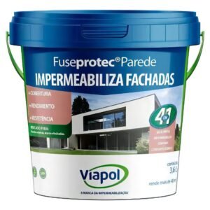 Tinta Impermeabilizante Fuseprotec Parede 3,6 Viapol - 40m²