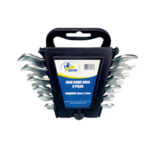 Jogo Chave Boca 6 pcs 6mm a 17mm - Guepar