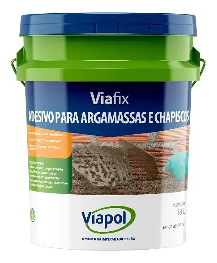 Adesivo Para Argamassa E Chapisco - Viafix - Viapol 18kg