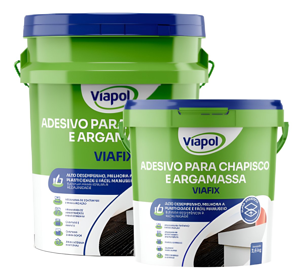 Adesivo Para Argamassa E Chapisco - Viafix - Viapol 18kg - Imagem 3